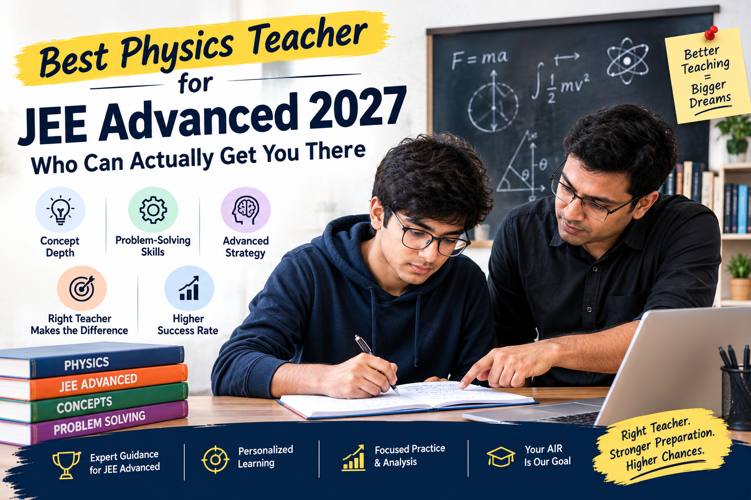 Best Physics Teacher for JEE Advanced 2027 Who Can Actually Get You There