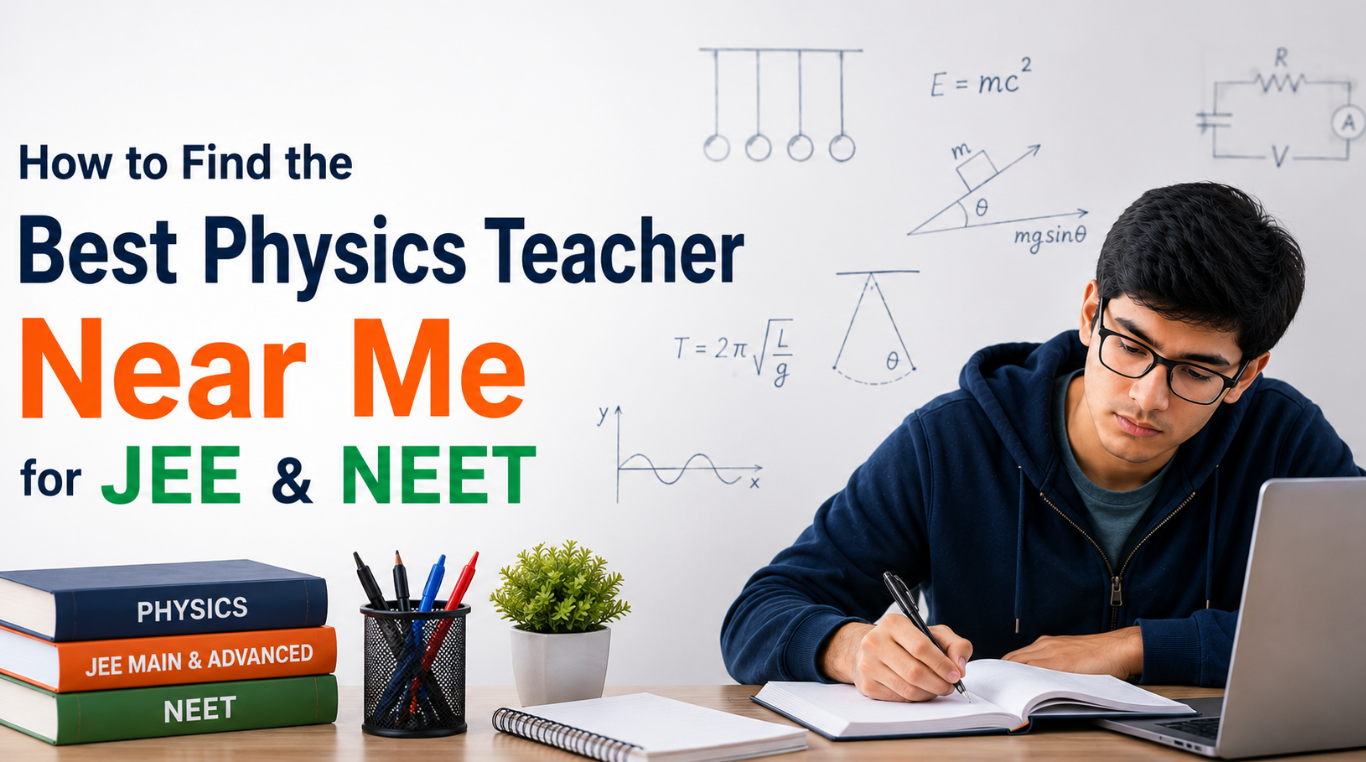 How to Find the Best Physics Teacher Near Me for JEE & NEET