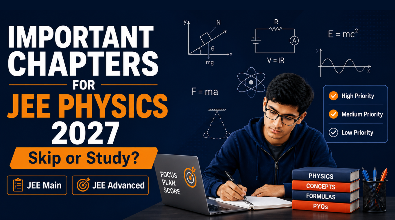 Important Chapters for JEE Physics 2027: Skip or Study?