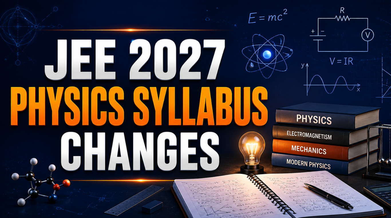 JEE 2027 Physics Syllabus Changes: What Students Need to Know