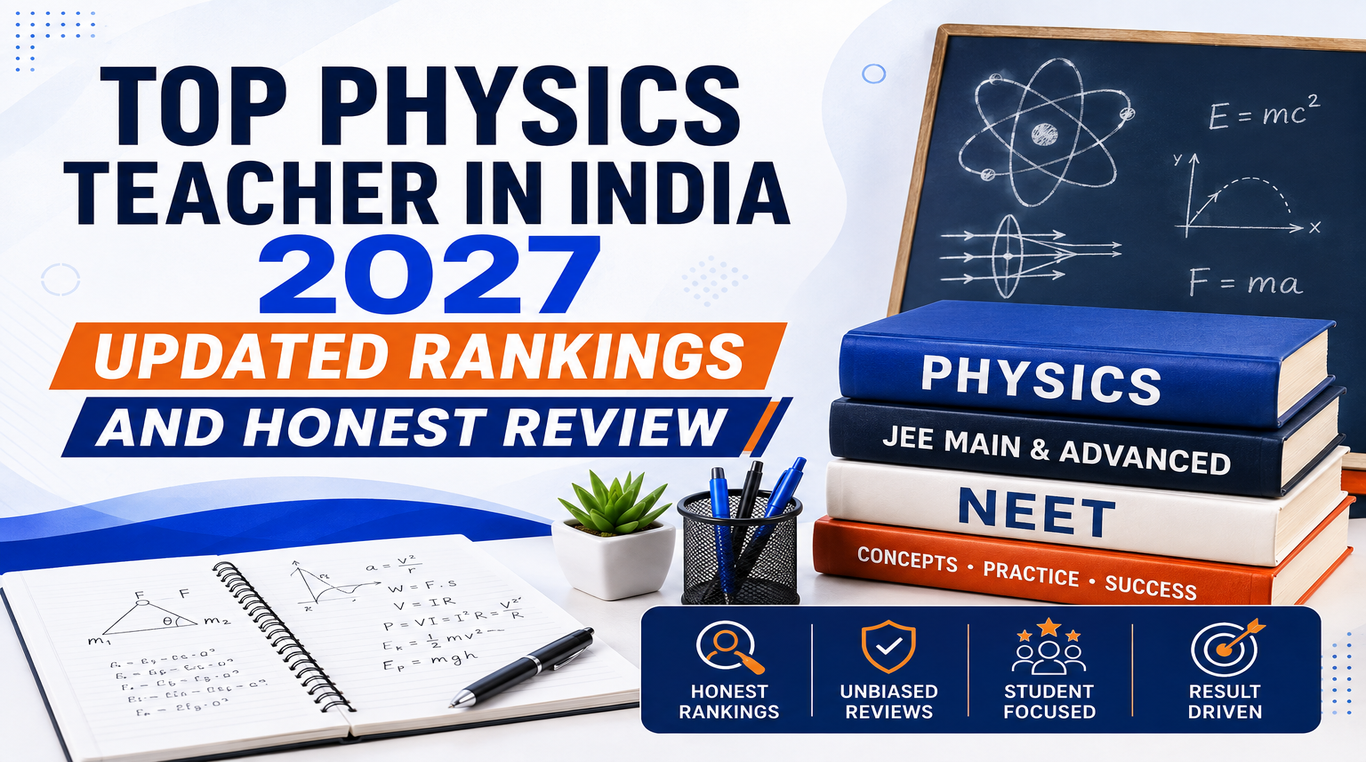 Top Physics Teacher in India 2027 Updated Rankings and Honest Review